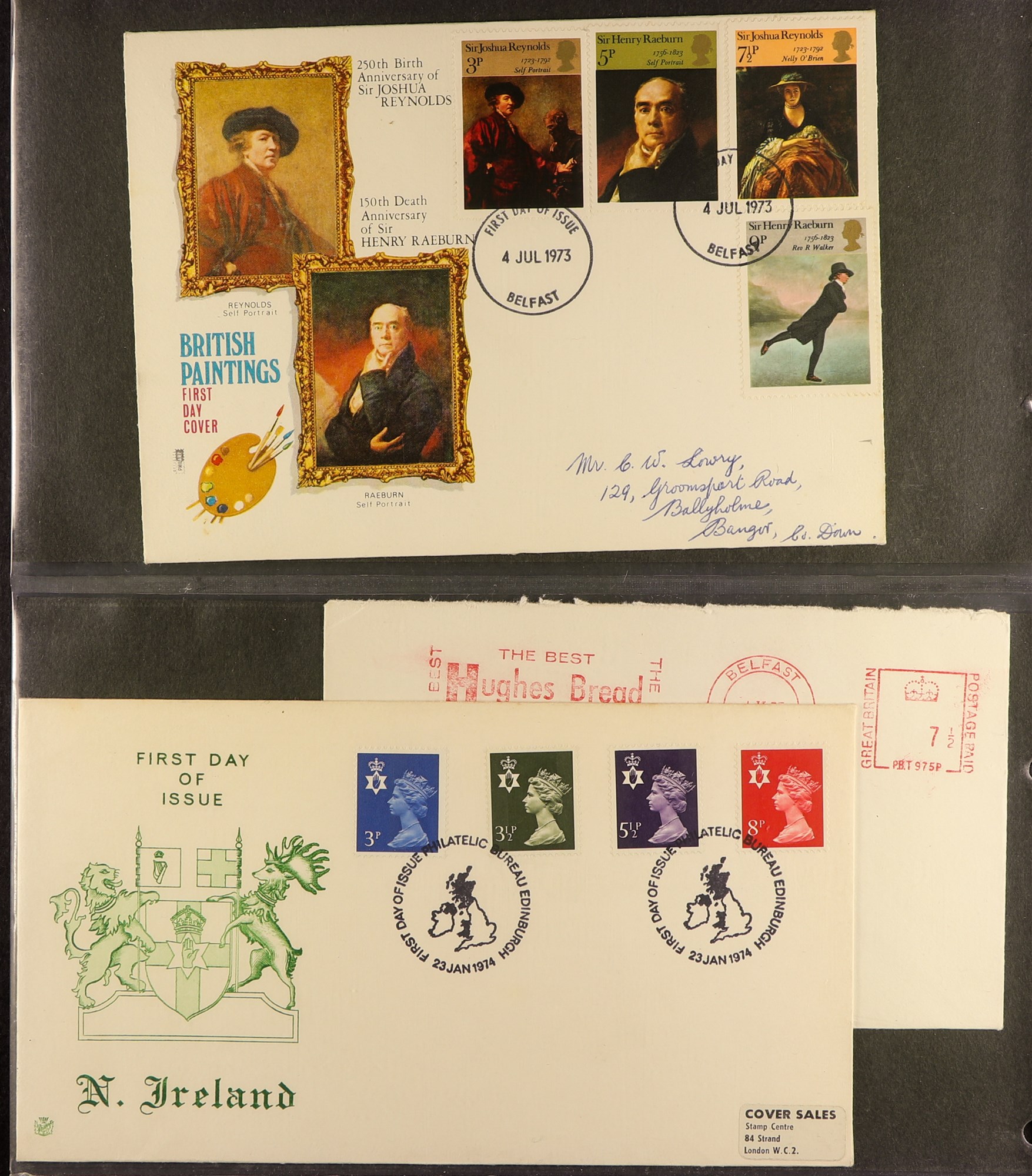 GB.FIRST DAY COVERS 1962 - 1990 COLLECTION of 'Regional' covers in 3 albums. Also includes loose - Image 25 of 34