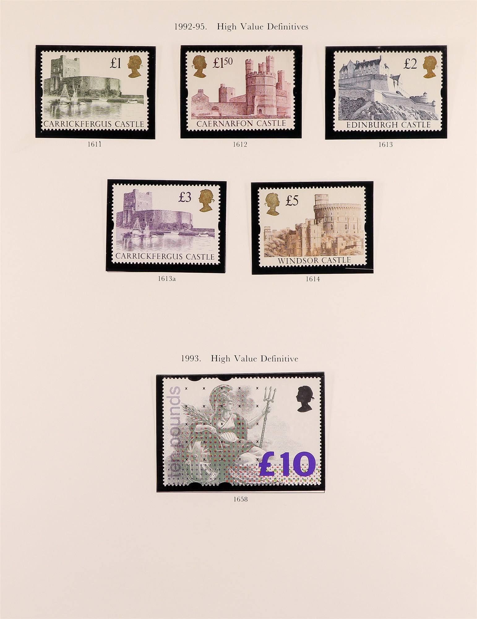 GREAT BRITAIN 1840-1999 COLLECTION in hingeless mounts in three Stanley Gibbons albums, includes - Image 19 of 25