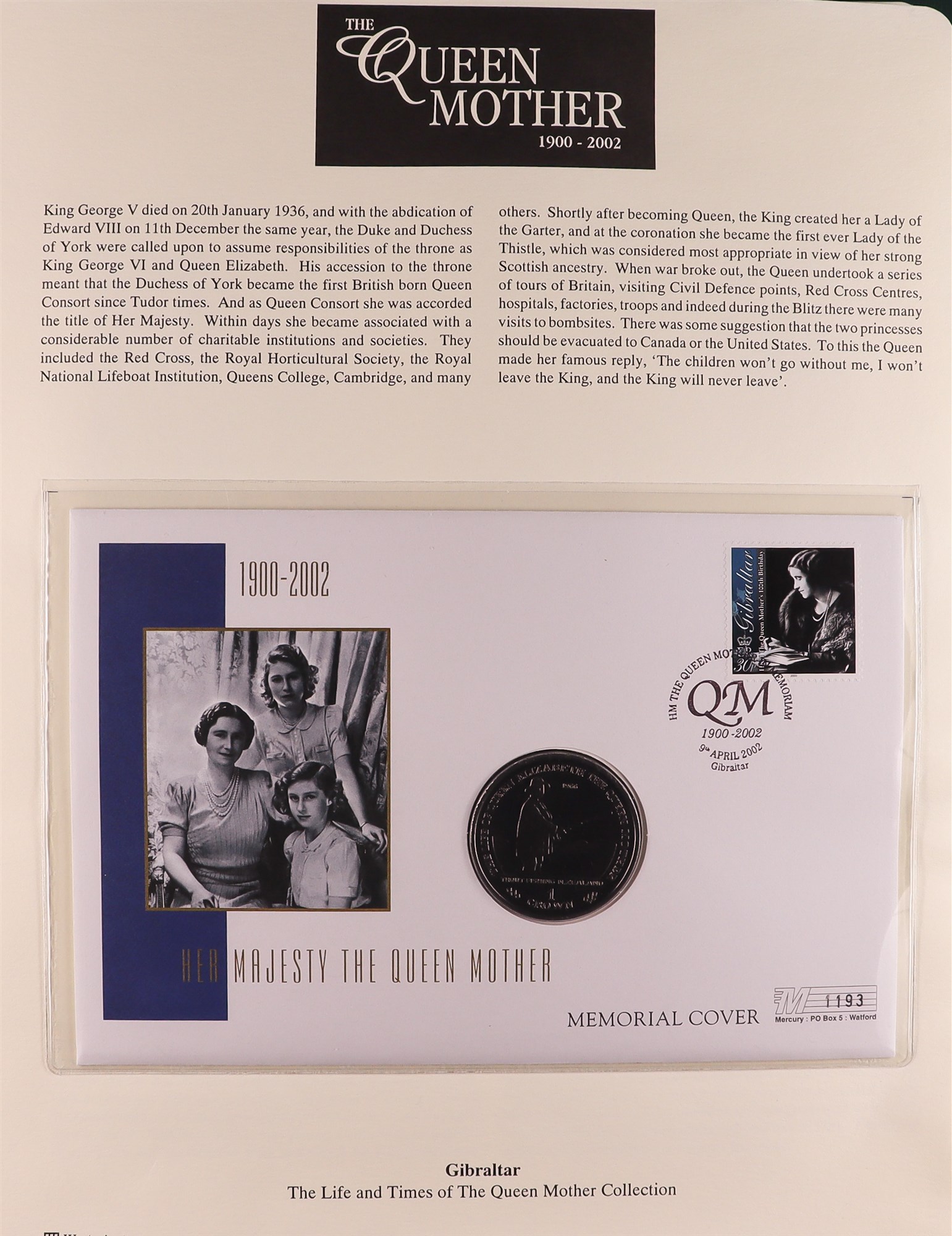 COIN COVERS Several collections in 6 albums of Mercury coin covers - The Royal Family 1996-2006 in - Image 5 of 7