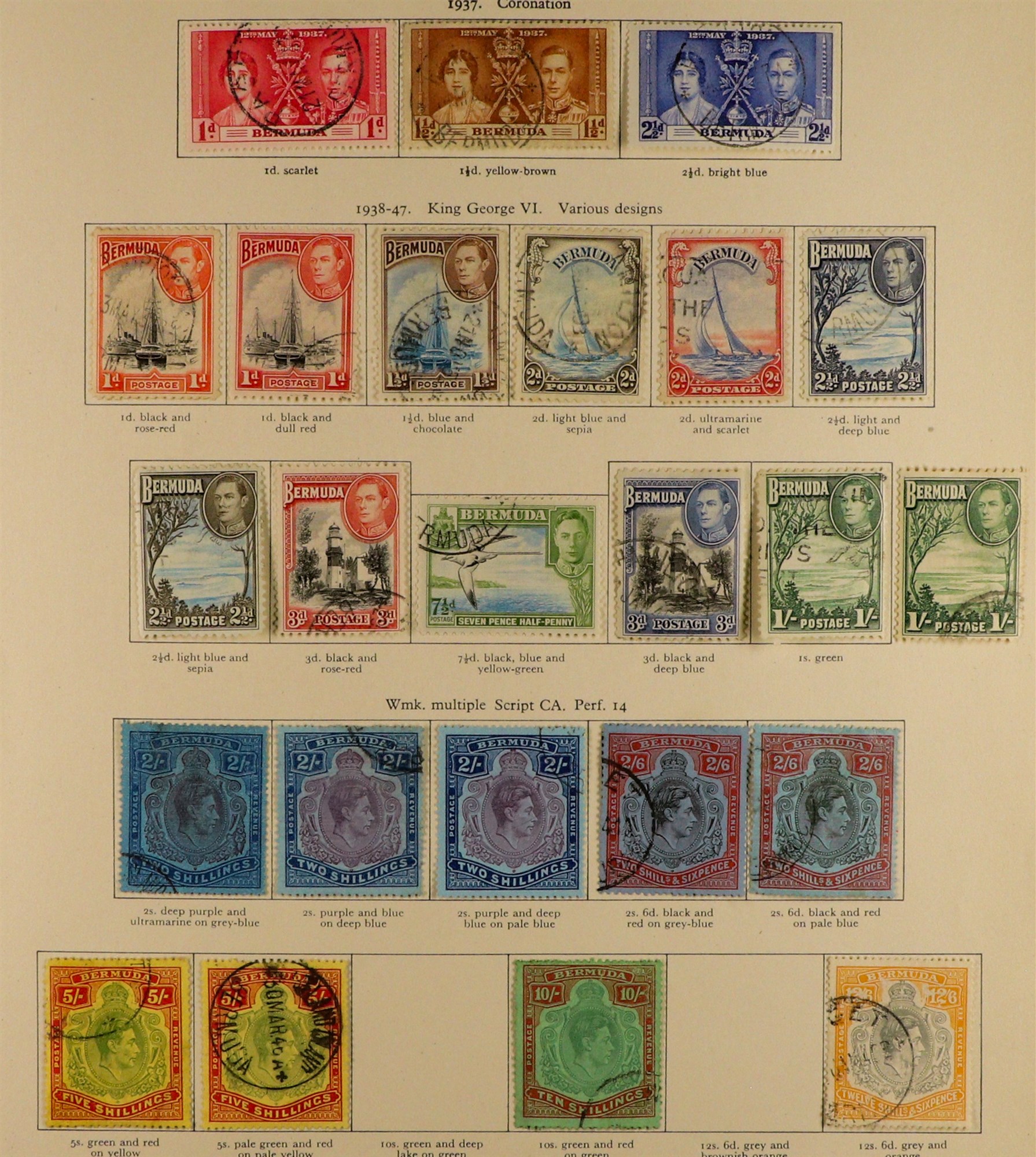 COLLECTIONS & ACCUMULATIONS COMMONWEALTH KING GEORGE VI VERY FINE USED COLLECTION in 3 well-filled - Image 6 of 48