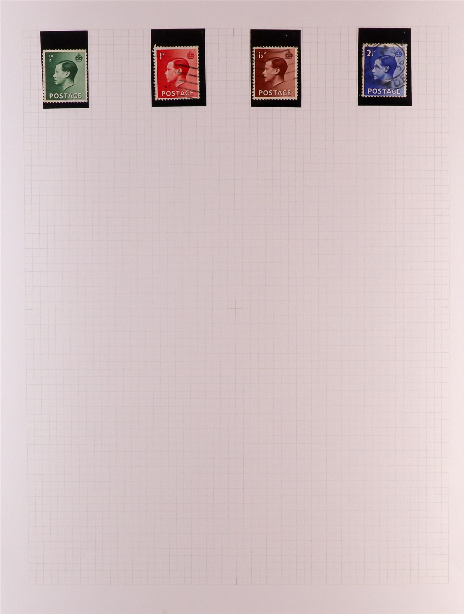 GREAT BRITAIN 1887 - 1936 RANGES on 7 album pages, incl. 1902-10 mint values to 6d, 2s.6d (2 - Image 7 of 7