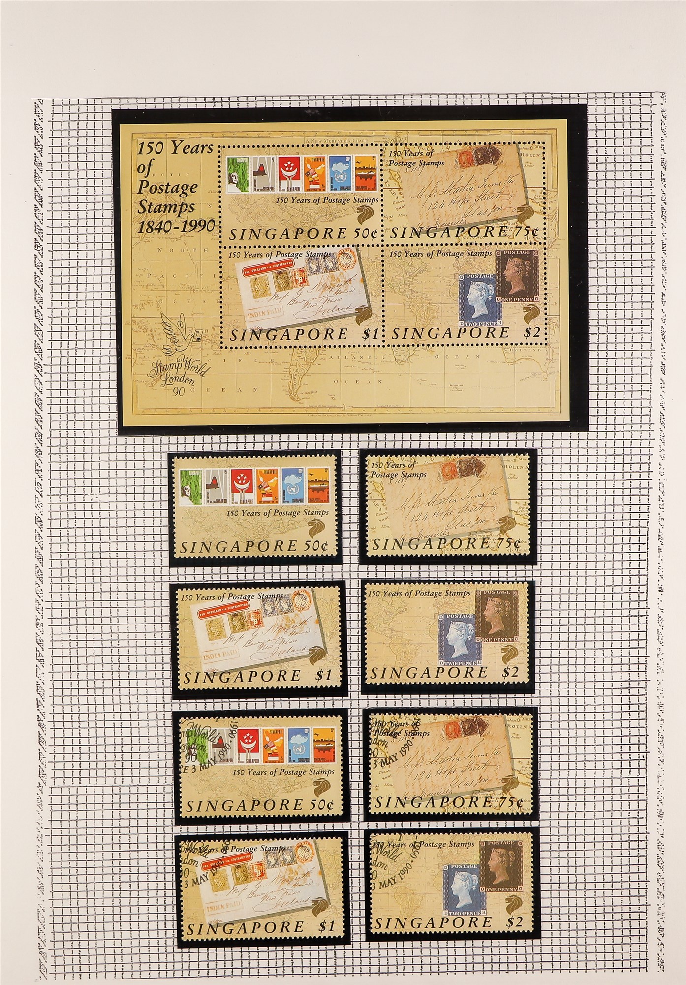 COLLECTIONS & ACCUMULATIONS 'STAMPS ON STAMPS' TOPICAL COLLECTION of 1400+ chiefly never hinged mint - Image 6 of 35