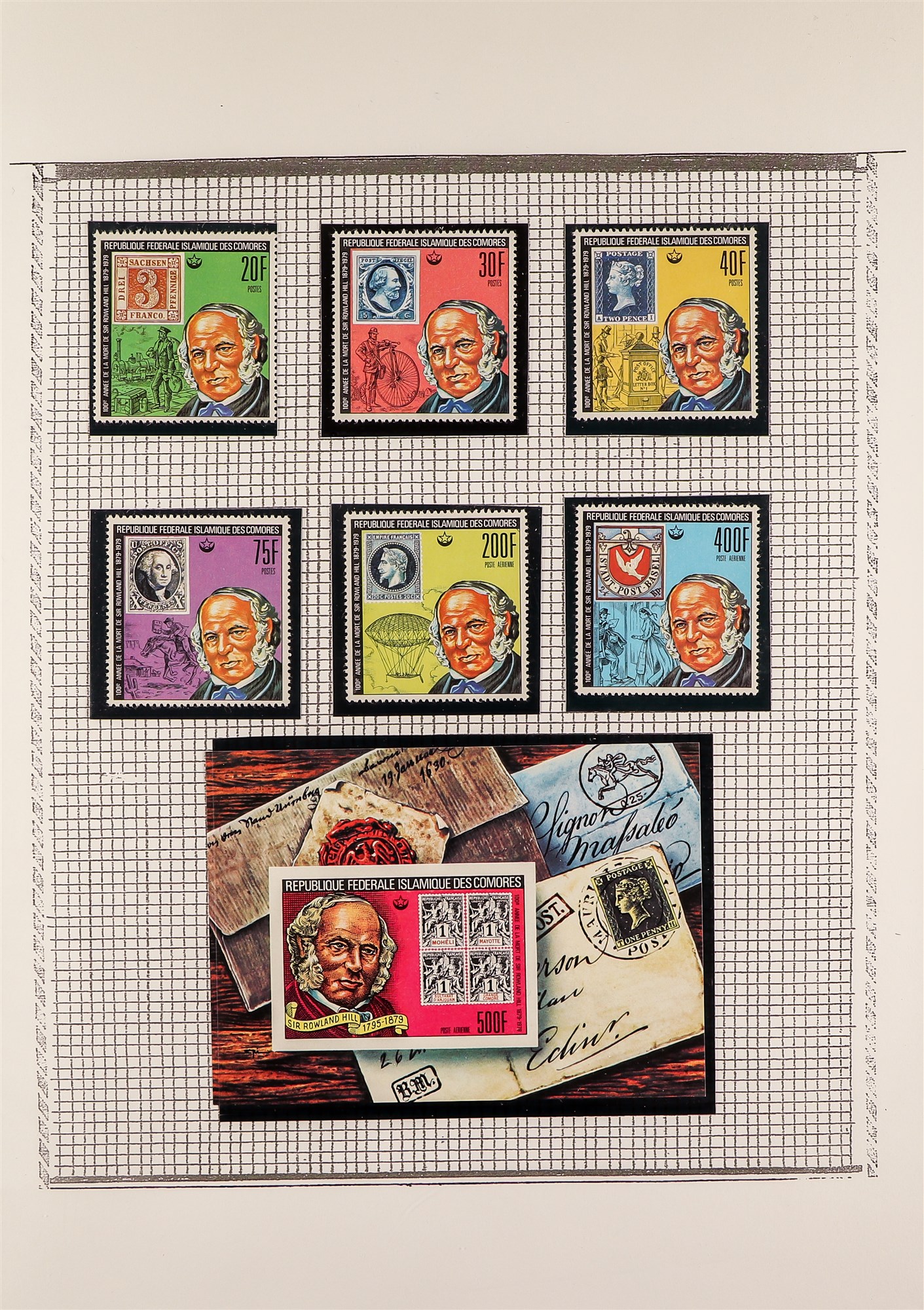 COLLECTIONS & ACCUMULATIONS 'STAMPS ON STAMPS' TOPICAL COLLECTION of 1400+ chiefly never hinged mint - Image 25 of 35