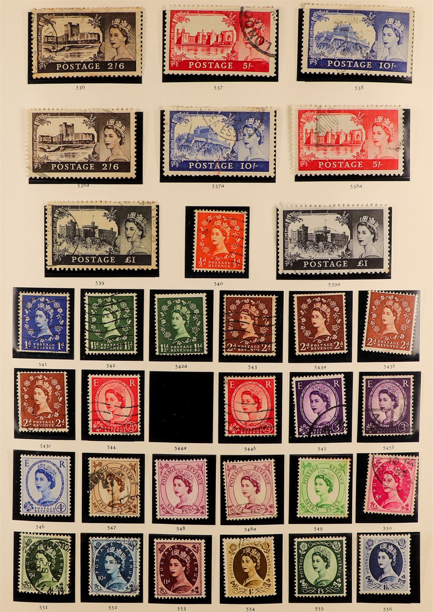 GREAT BRITAIN 1840-1980 COLLECTION Mint (later issues mostly never hinged) & used stamps in - Image 9 of 15