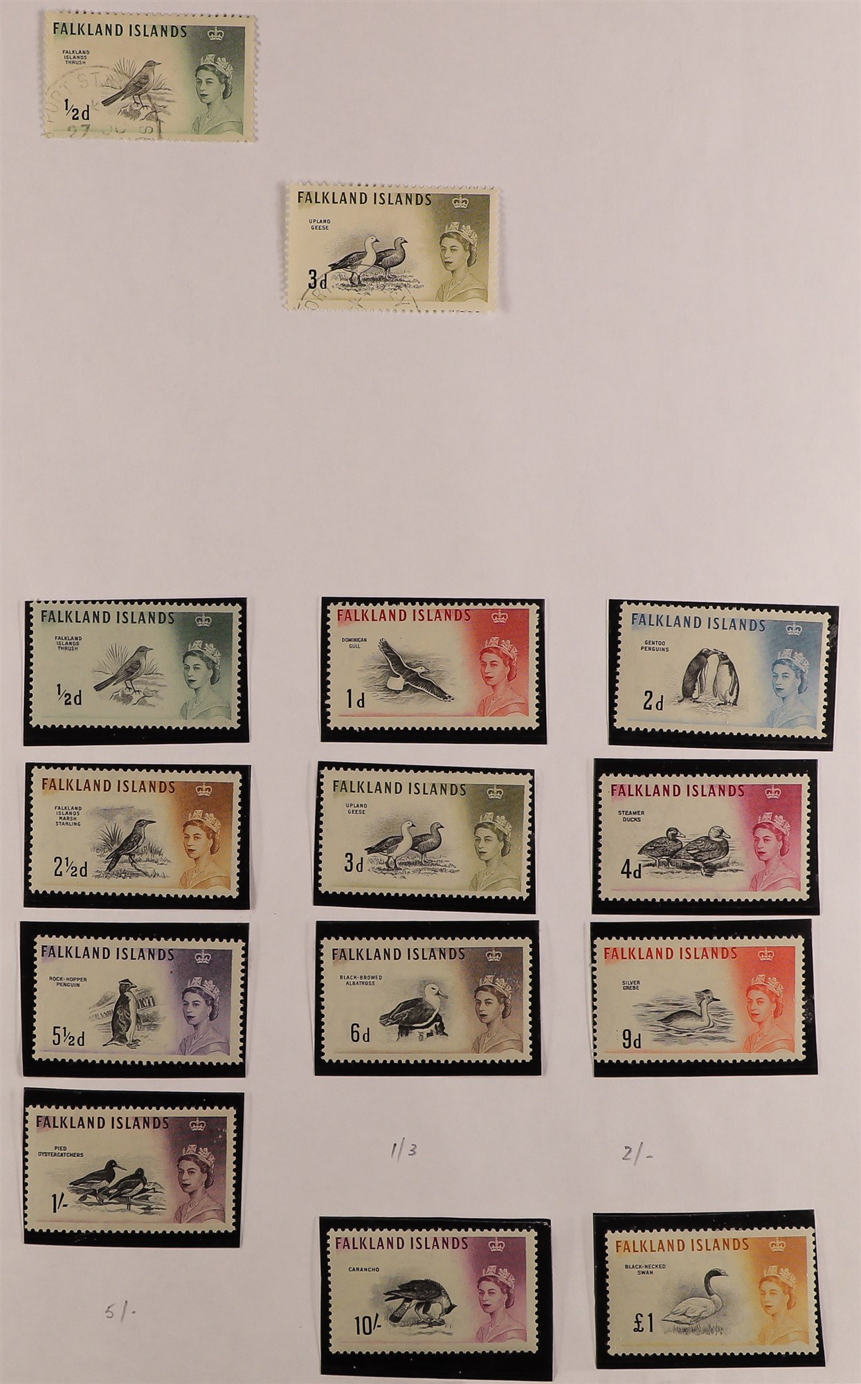 FALKLAND IS. 1891-2000's COLLECTION in album, includes 1891-1902 set mint incl 2½d Prussian blue ( - Image 13 of 15