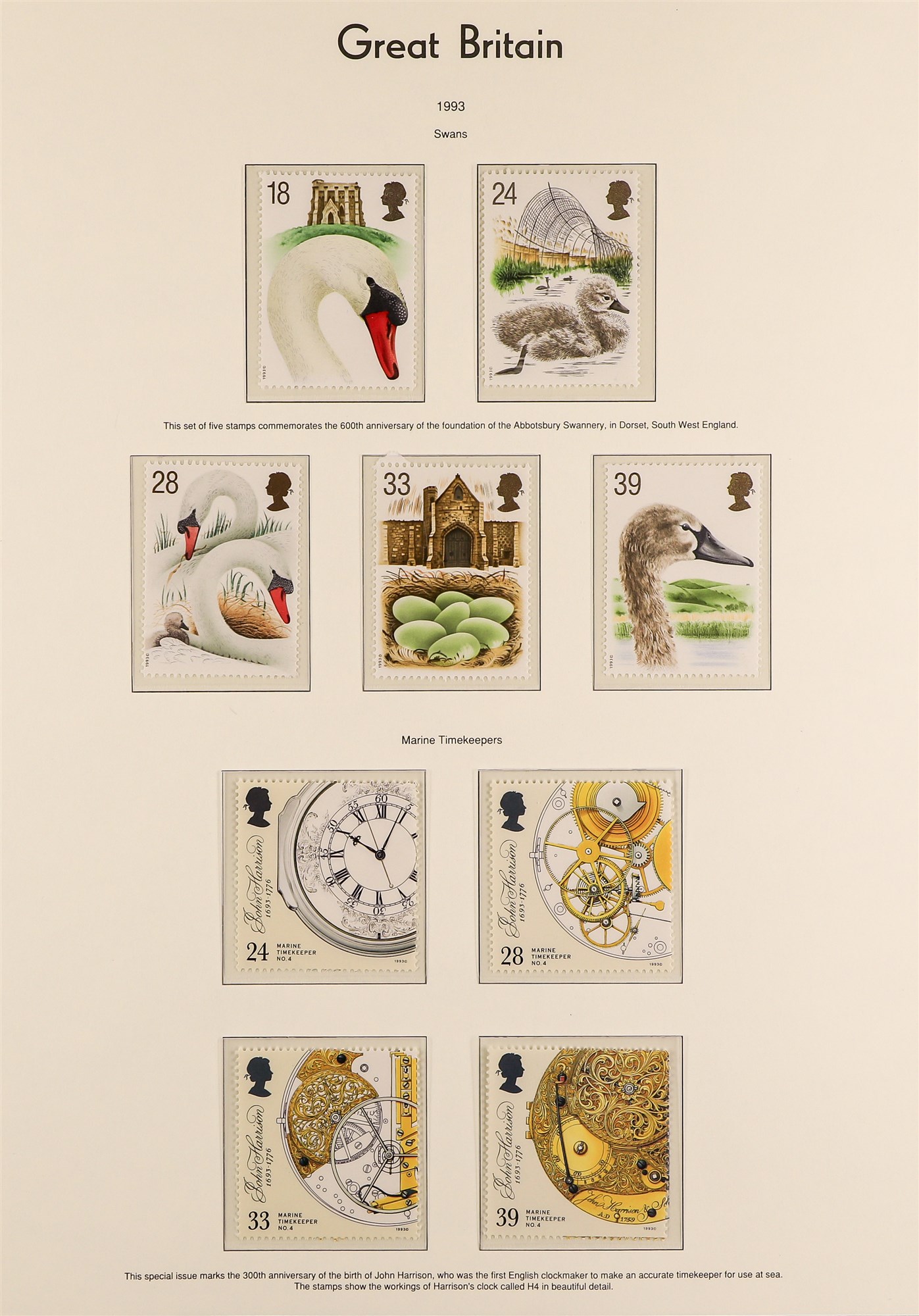 GB.ELIZABETH II 1971-1993 COMPREHENSIVE NEVER HINGED MINT COLLECTION in hingeless Leuchtturm - Image 6 of 11