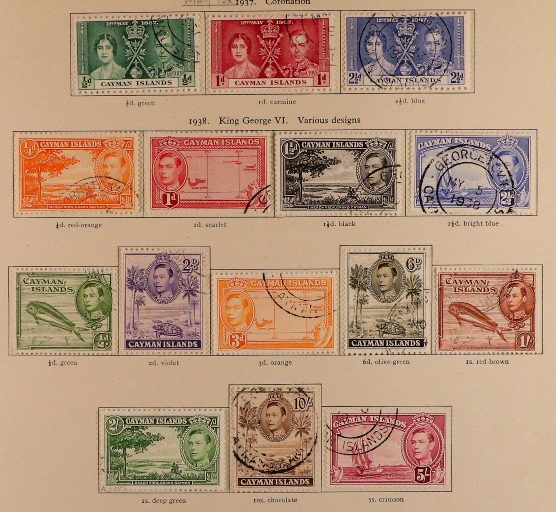 COLLECTIONS & ACCUMULATIONS COMMONWEALTH KING GEORGE VI VERY FINE USED COLLECTION in 3 well-filled - Image 9 of 48