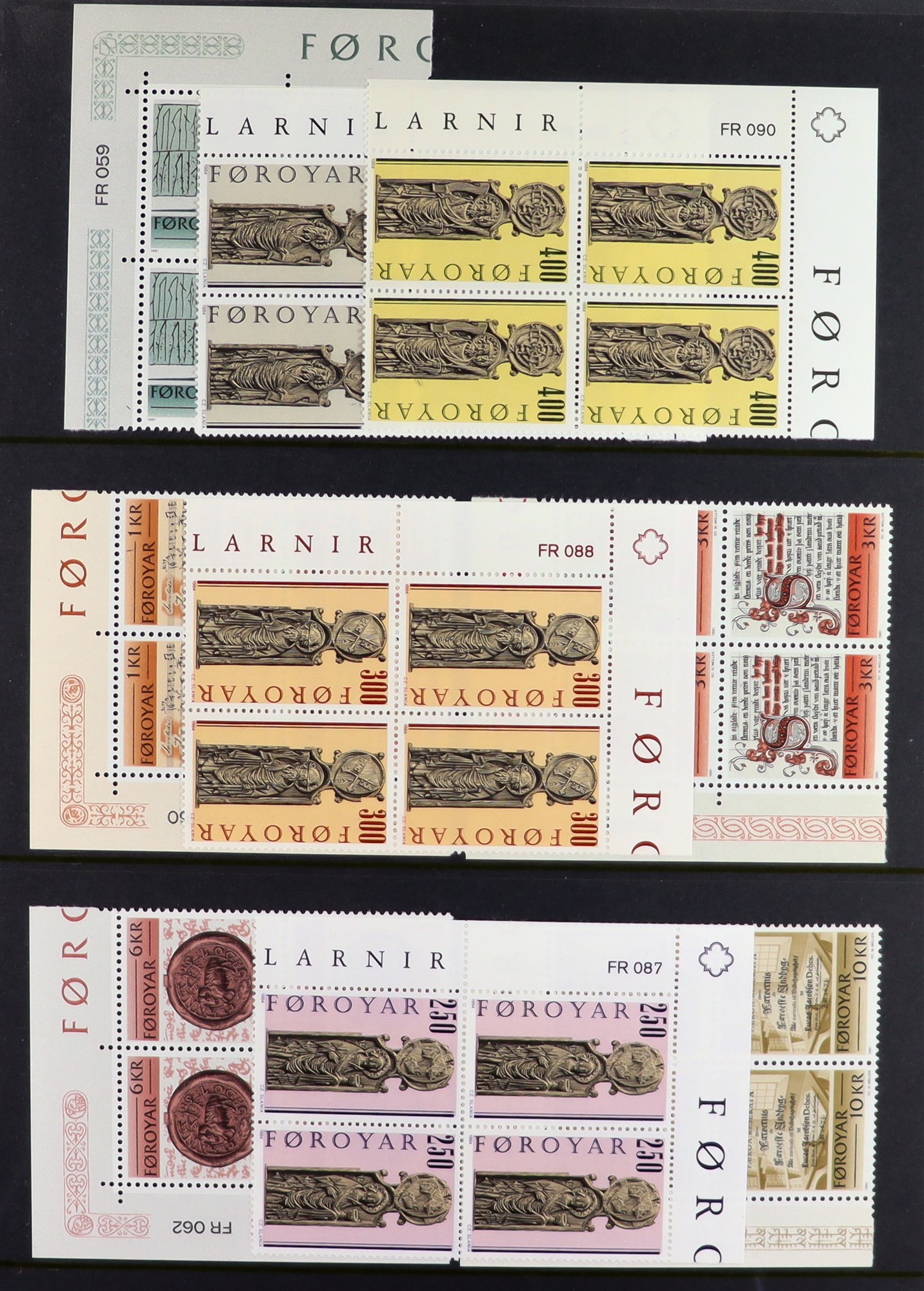 COLLECTIONS & ACCUMULATIONS COLLECTOR'S ESTATE IN 4 CARTONS Includes Great Britain 1880-81 1d pair