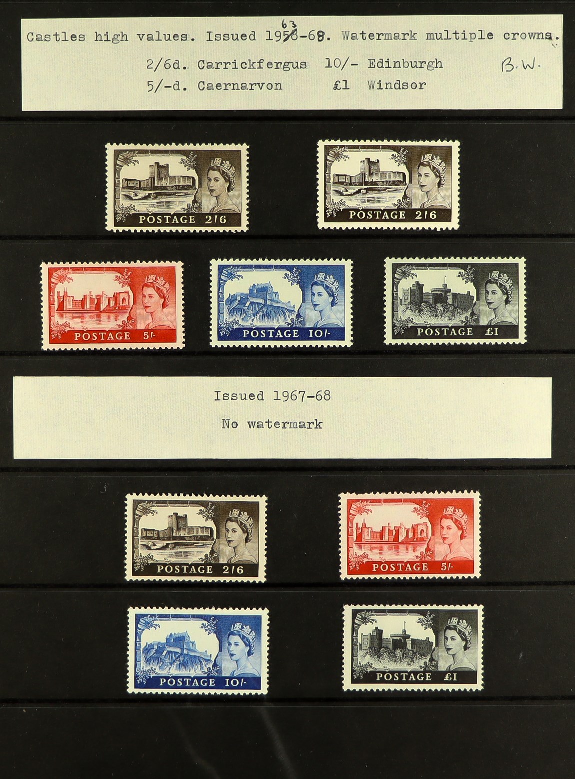 GREAT BRITAIN 1937-1980's NEVER HINGED MINT COLLECTION in two albums, includes 1937-47 set incl - Image 13 of 33