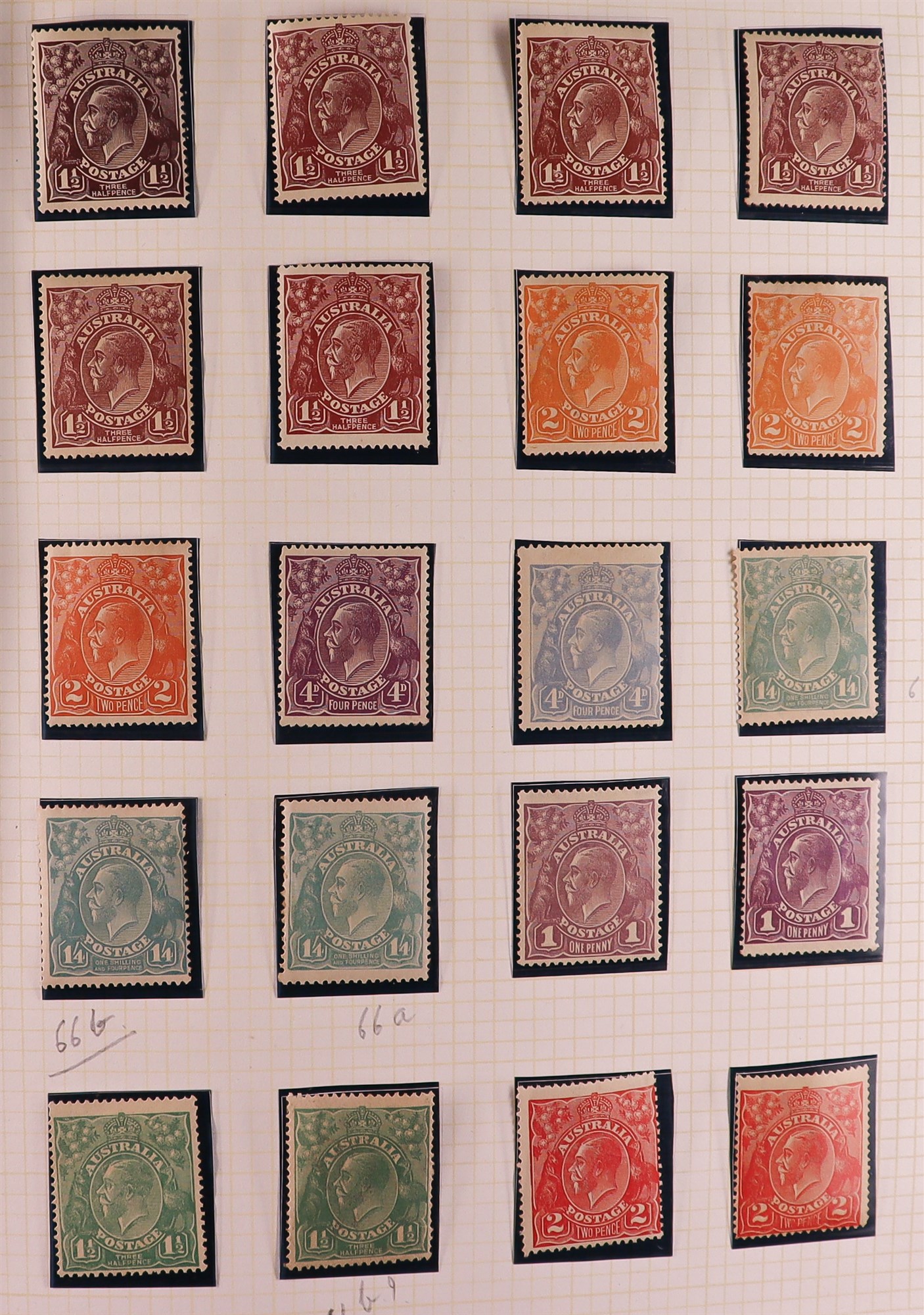 COLLECTIONS & ACCUMULATIONS BRITISH COMMONWEALTH COLLECTION Mostly 1910's-1940's mainly mint - Image 5 of 34