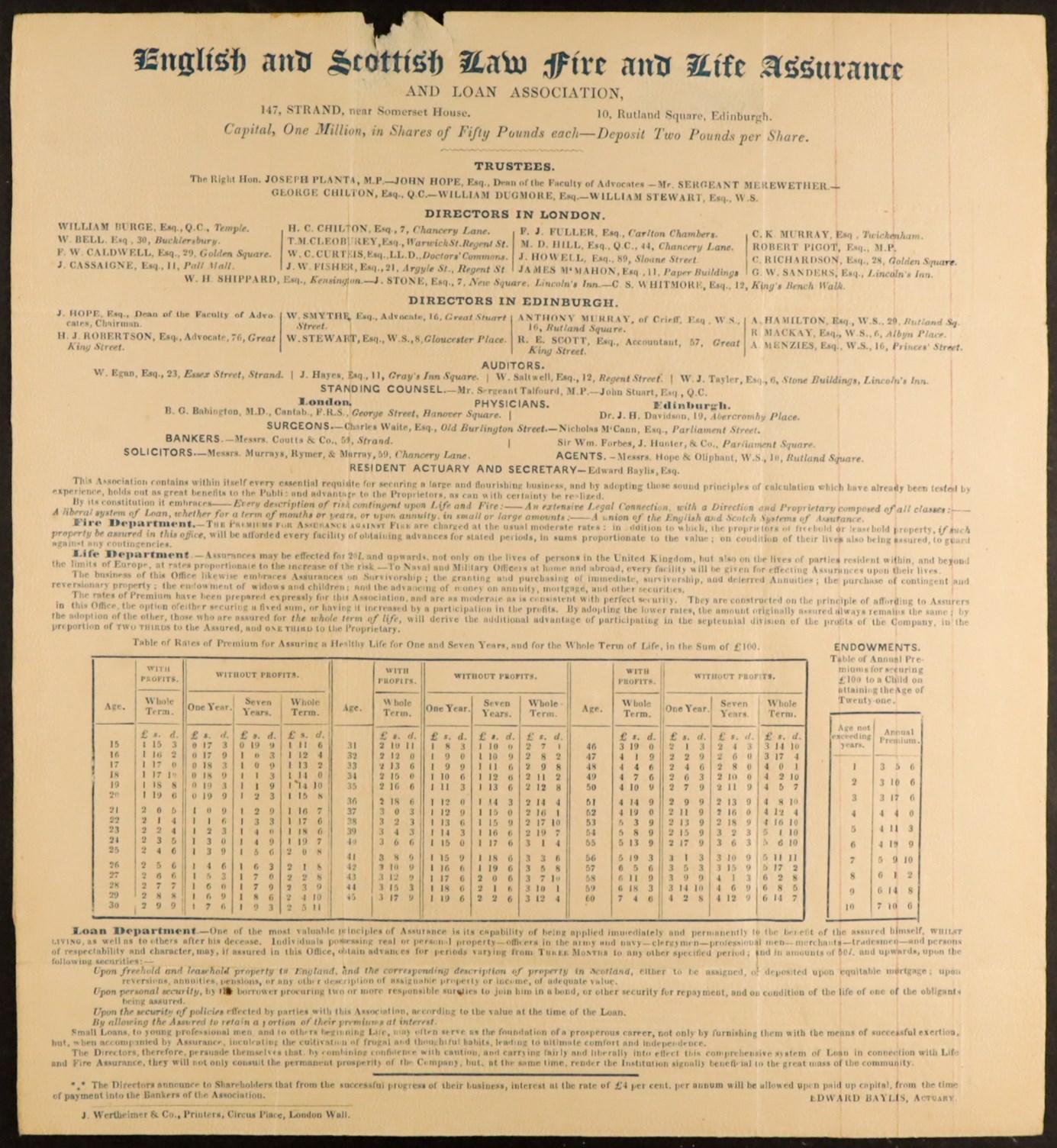 GB.QUEEN VICTORIA 1840 1d black Mulready letter sheet (stereo A50) with SCOTTISH LAW FIRE AND LIFE - Image 2 of 2