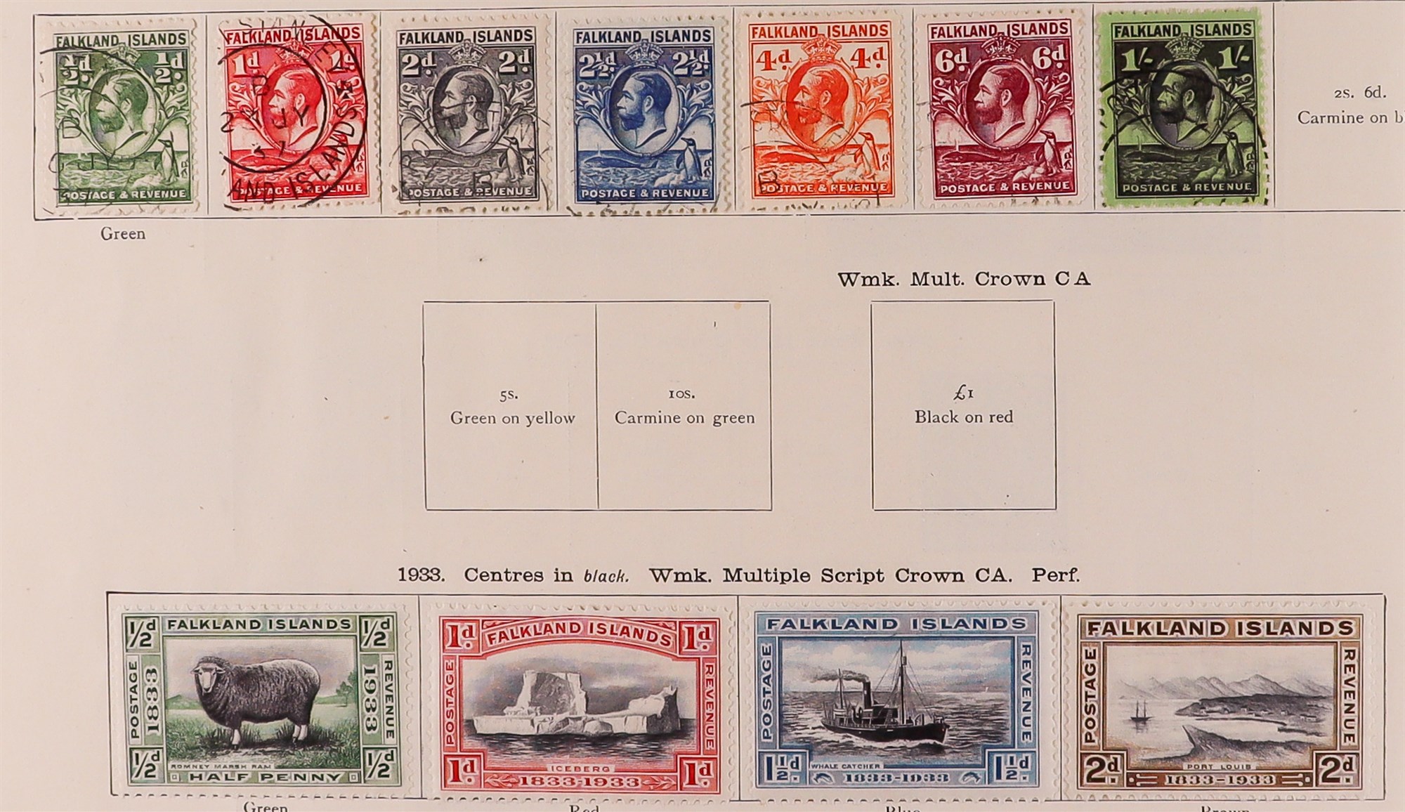 COLLECTIONS & ACCUMULATIONS BR. EMPIRE IN SG "IDEAL" ALBUM. Volume 1 for Br. Empire stamps to mid- - Image 5 of 10