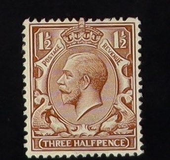 GB.GEORGE V 1912-24 1½d pale brown Wmk Cypher, Spec N18(9), lightly hinged mint. RPS certificate,