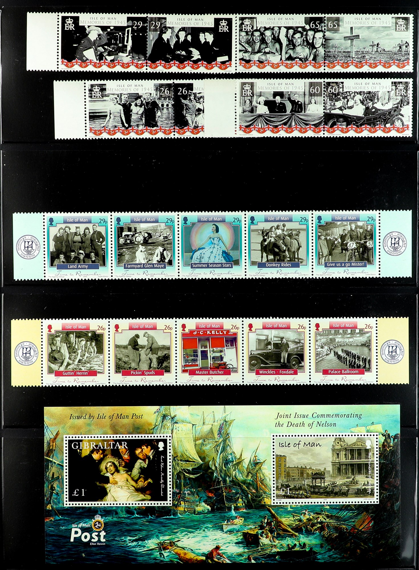 GB.ISLANDS ISLE OF MAN 1990 - 2008 NEVER HINGED MINT collection with light duplication on protective - Image 3 of 10