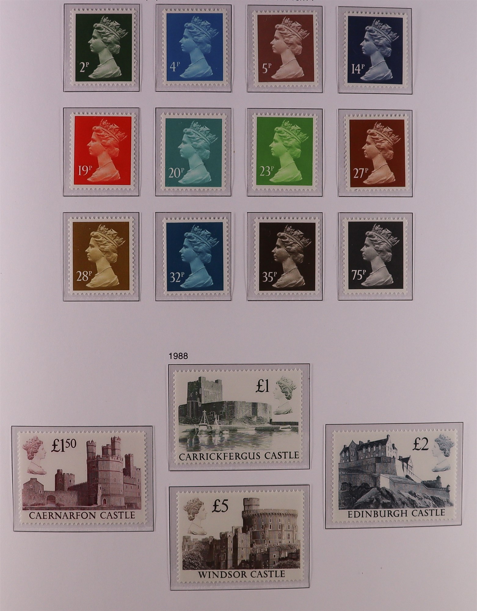 GB.ELIZABETH II 1971 - 2006 COLLECTION in three Davo albums. All commemorative stamps, greetings - Image 5 of 6