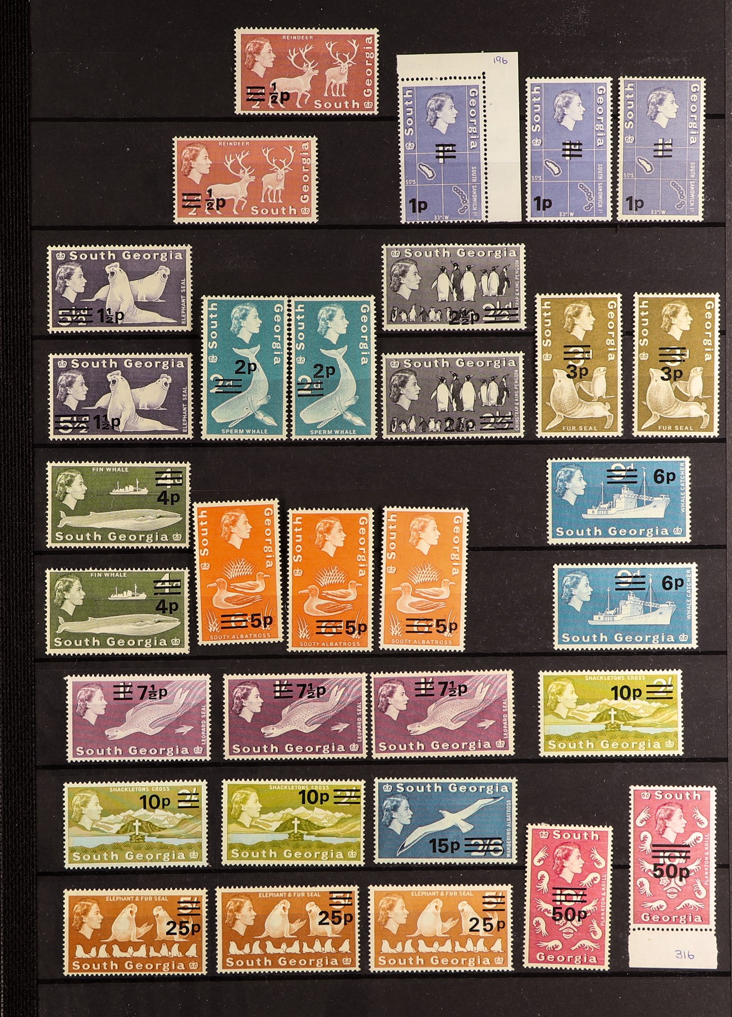 FALKLAND IS. 1891 - 1990's MINT / MOSTLY NEVER HINGED MINT ASSORTMENT of stamps on protective pages, - Image 9 of 11