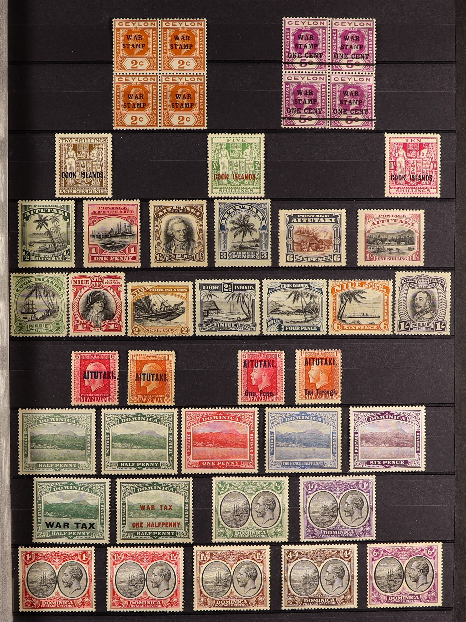 COLLECTIONS & ACCUMULATIONS COMMONWEALTH - KING GEORGE 5TH MINT COLLECTION of 750+ stamps on - Image 5 of 12