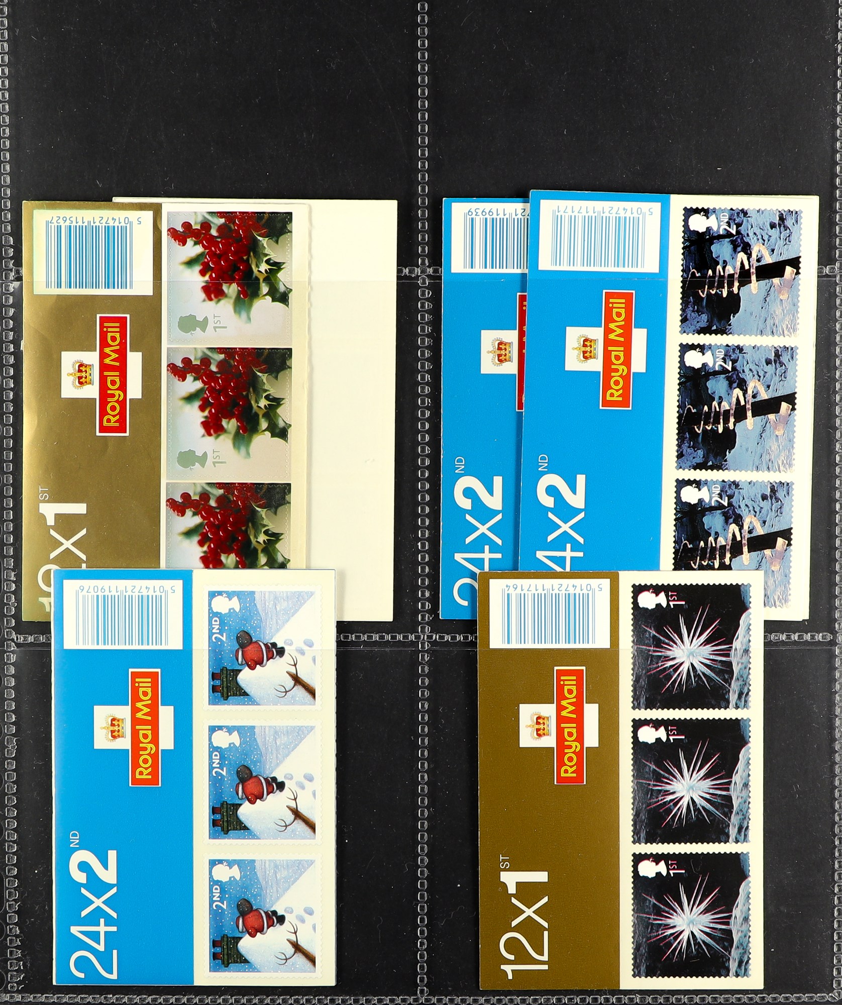 GB.ELIZABETH II BOOKLETS 1970's-2010's collection of barcode & folded booklets in five albums, - Image 10 of 23