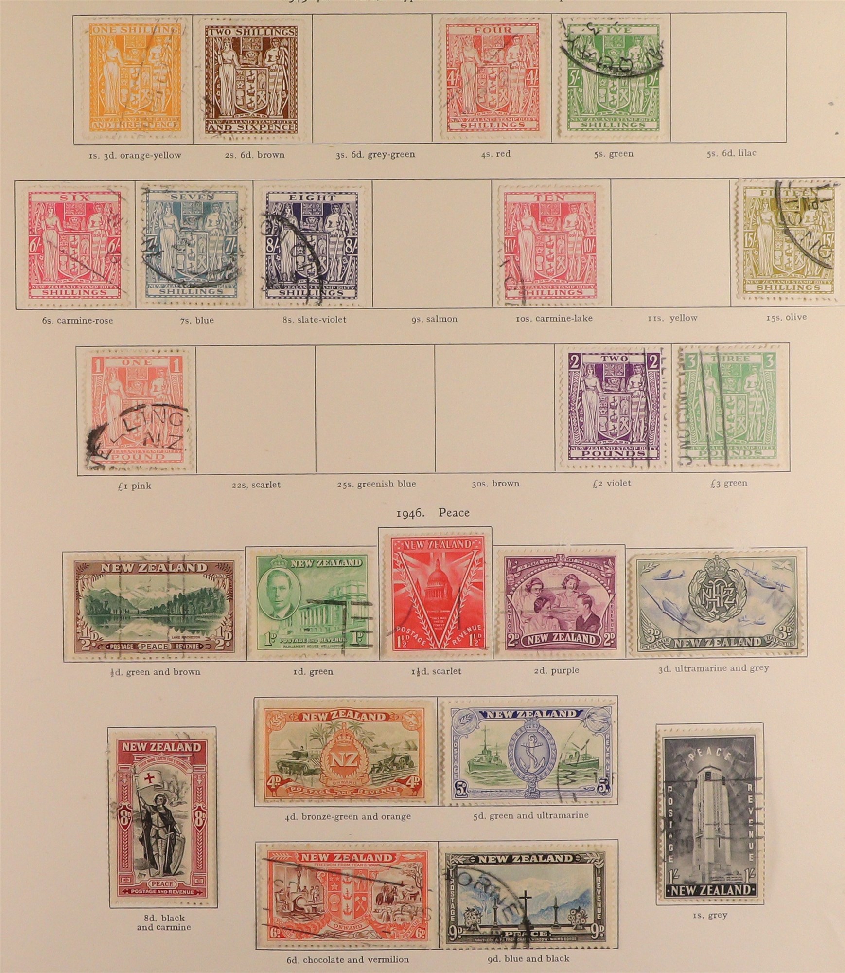 COLLECTIONS & ACCUMULATIONS COMMONWEALTH KING GEORGE VI VERY FINE USED COLLECTION in 3 well-filled - Image 31 of 48