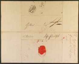 GRENADA 1794 (12 Feb) lengthy entire letter with personal contents to Edinburgh, bearing rate