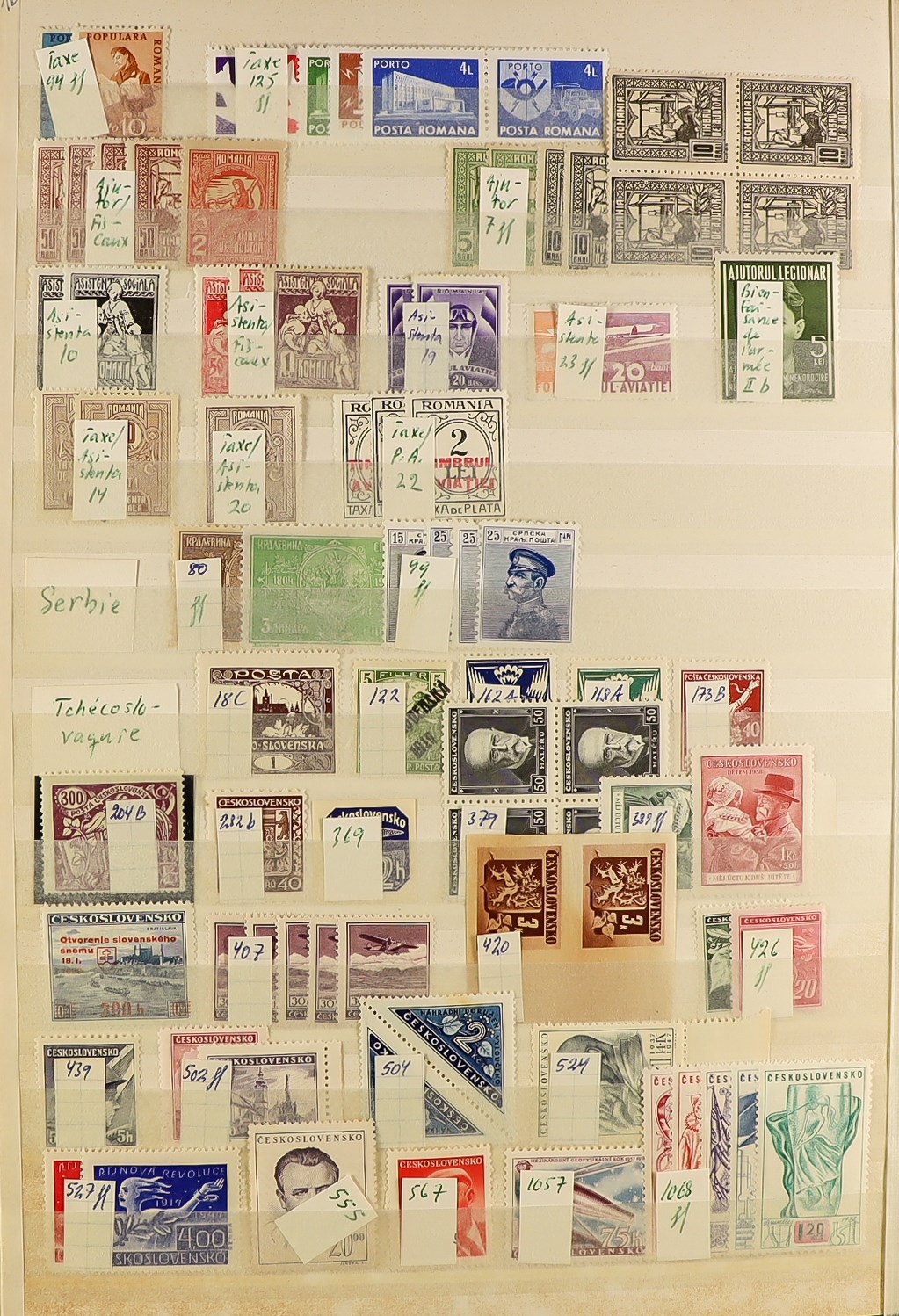 COLLECTIONS & ACCUMULATIONS WORLD WIDE MINT / NEVER HINGED MINT STAMPS in stock books, packets, - Image 9 of 17