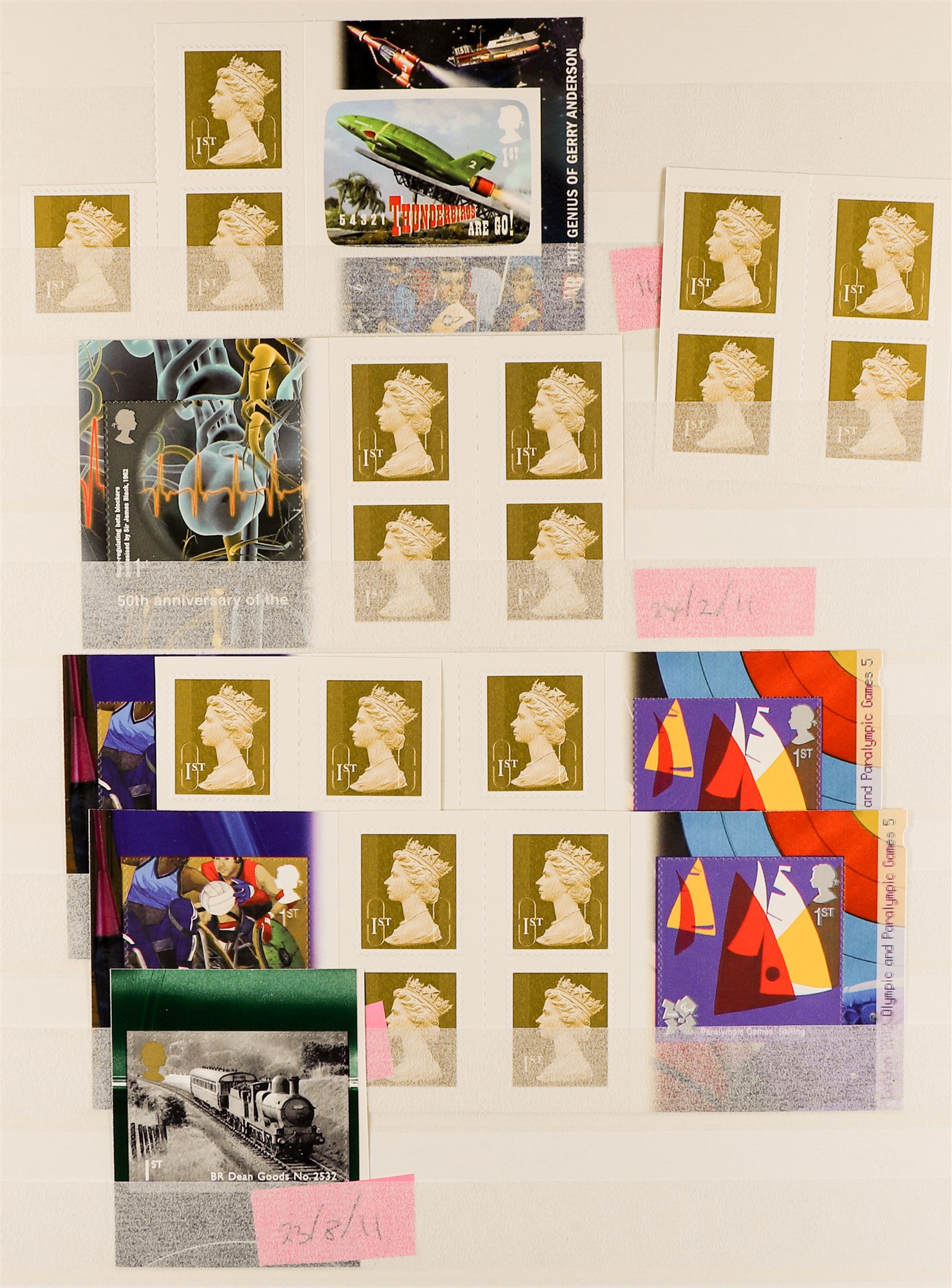 GB.ELIZABETH II NEVER HINGED MINT RANGES Mostly 2000's issues in stockbook, includes Smiler - Image 6 of 10