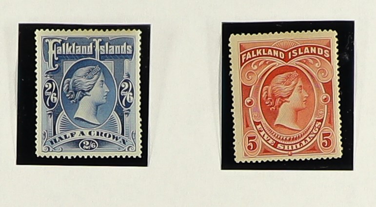 FALKLAND IS. 1891-2000's COLLECTION in album, includes 1891-1902 set mint incl 2½d Prussian blue ( - Image 3 of 15