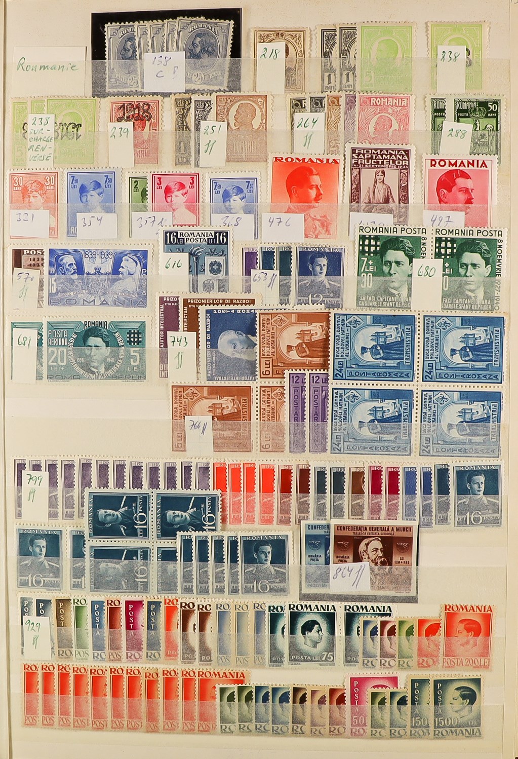 COLLECTIONS & ACCUMULATIONS WORLD WIDE MINT / NEVER HINGED MINT STAMPS in stock books, packets, - Image 5 of 17