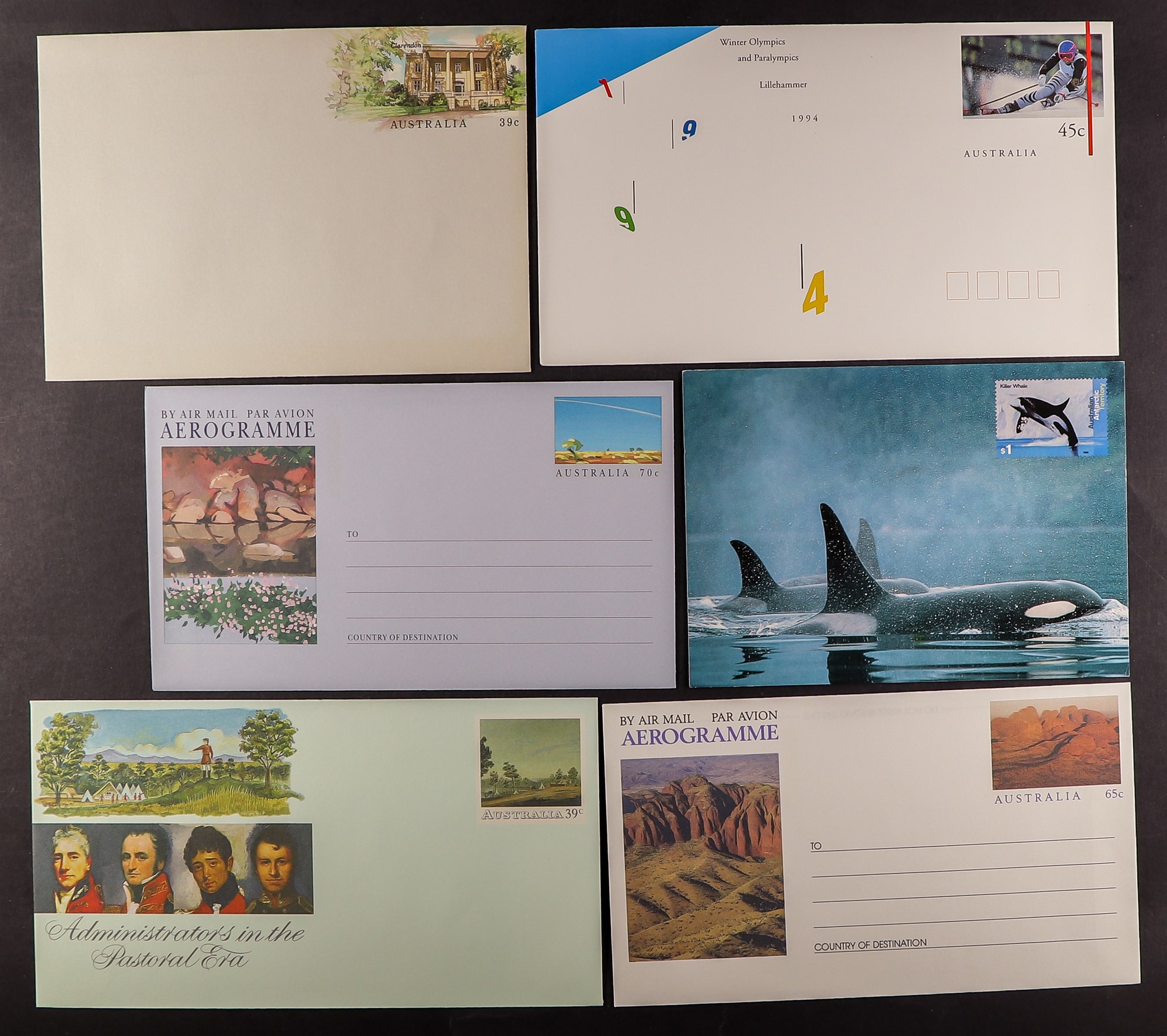 AUSTRALIA 1945 - 2012 COVERS a box with mainly unused postal Stationery cards with many complete