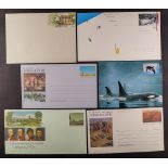 AUSTRALIA 1945 - 2012 COVERS a box with mainly unused postal Stationery cards with many complete