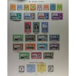 COLLECTIONS & ACCUMULATIONS COMMONWEALTH OUTSTANDING MINT COLLECTION of QV to KGV stamps in both