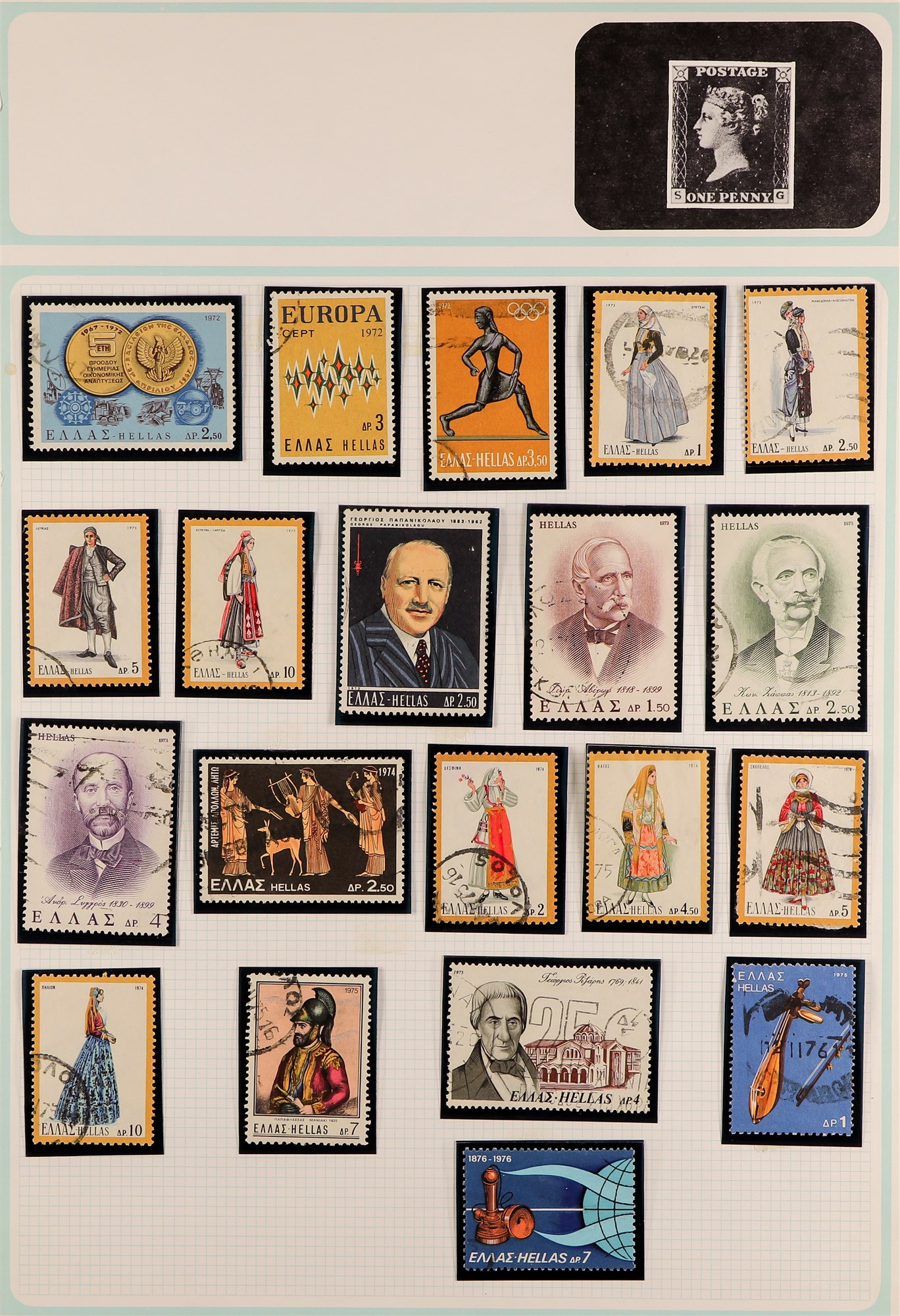 COLLECTIONS & ACCUMULATIONS WORLD COLLECTION 1890's to 1990's mint & used stamps in mostly hingeless - Image 24 of 41