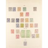 FRENCH COLONIES TUNISIA 1888 - 1955 collection of 400+ mint stamps on album pages. Yvert cat €