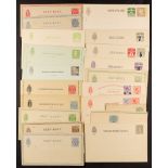 DENMARK POSTAL STATIONERY 1880's - 2000's COLLECTION of unused cards, reply cards, envelopes &