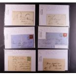 GB. COVERS & POSTAL HISTORY CUMBERLAND, NORTHUMBERLAND, WESTMORLAND, Co. DURHAM. Pre-stamp to KGV (