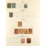 UNITED STATES 1857 - 1967 COLLECTION of around 1000 mint & used stamps, in album with pages added