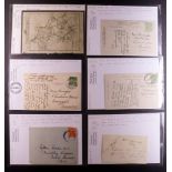 GB. COVERS & POSTAL HISTORY BEDS, CAMBS, LEICS, HUNTS, LINCS, NORFOLK, SUFFOLK. Pre-stamp to early