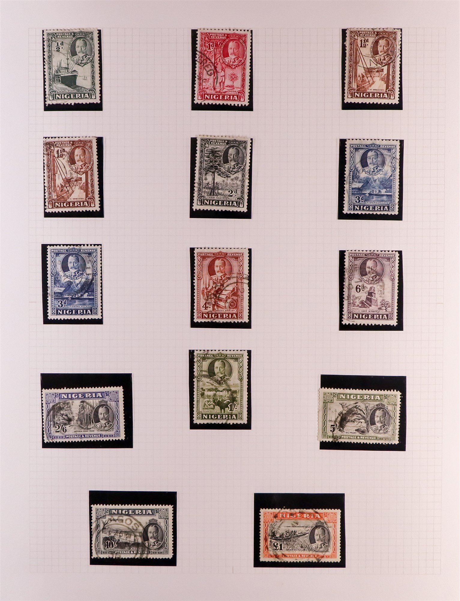 NIGERIA 'THE NIGERIAS' COLLECTION OF QV TO KGV ISSUES almost entirely mint (in terms of value) - Image 18 of 18