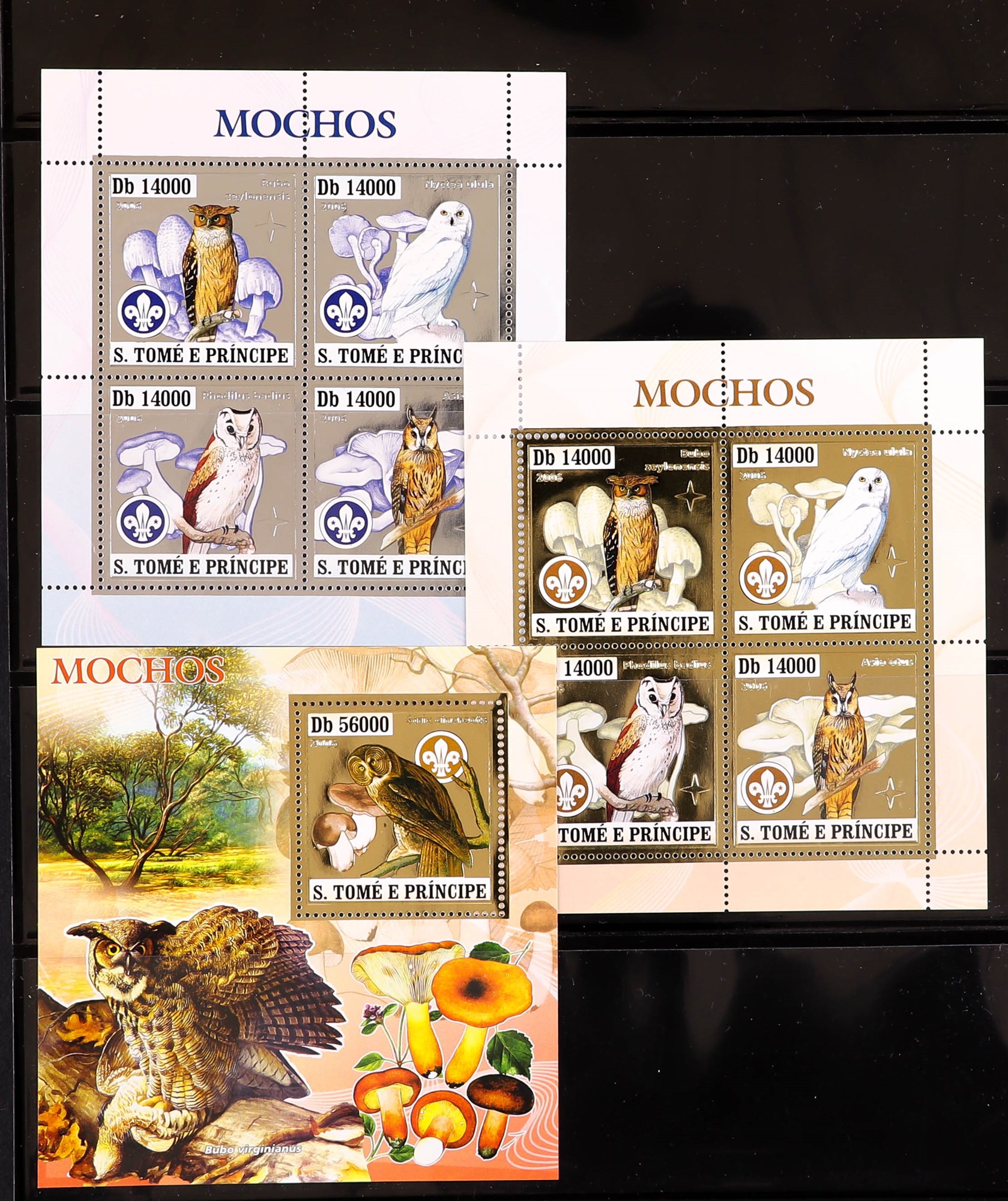 PORTUGUESE COLONIES FUNGI STAMPS OF ST THOMAS & PRINCE ISLANDS 1984 - 2014 never hinged mint - Image 27 of 30