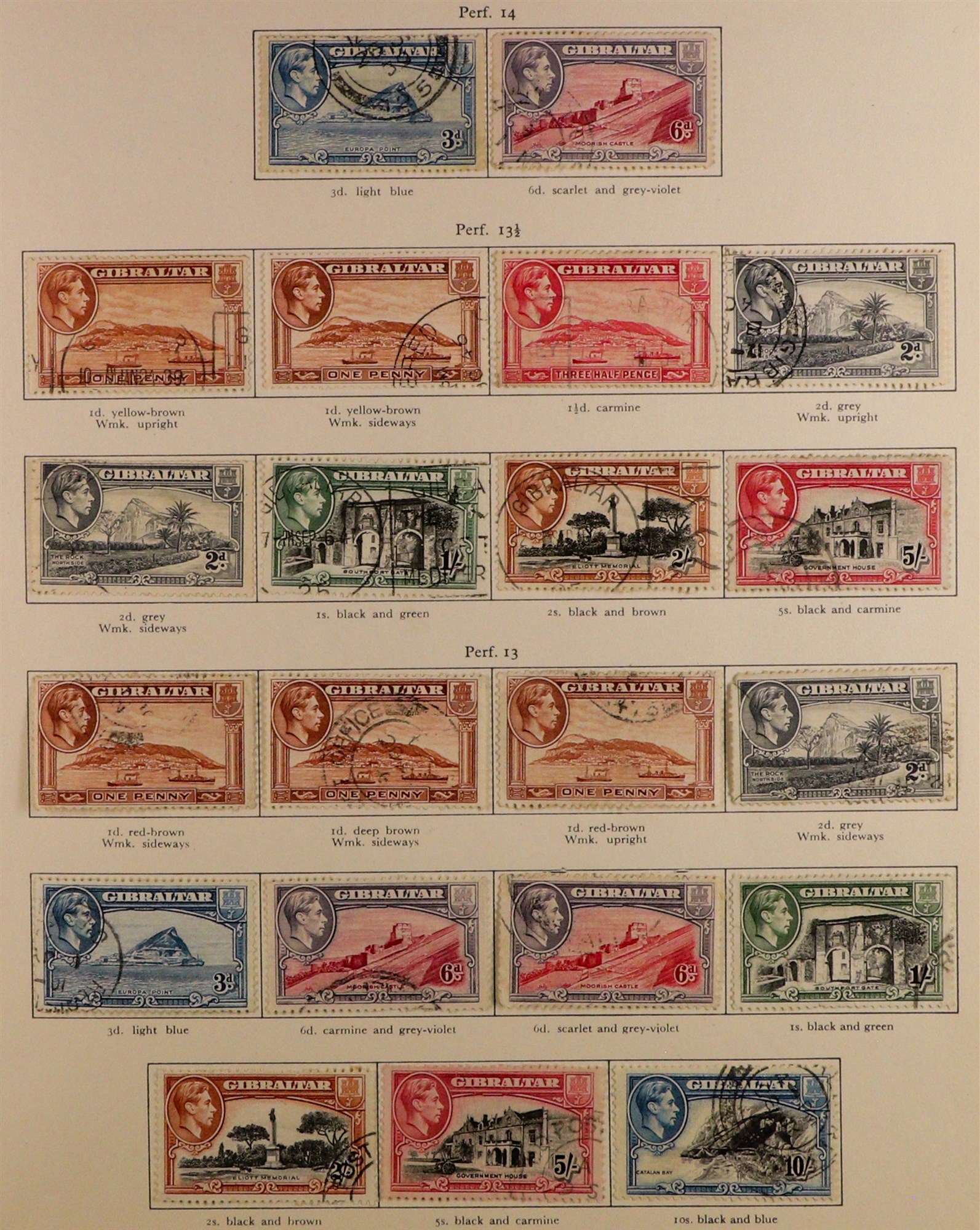 COLLECTIONS & ACCUMULATIONS COMMONWEALTH KING GEORGE VI VERY FINE USED COLLECTION in 3 well-filled - Image 13 of 48