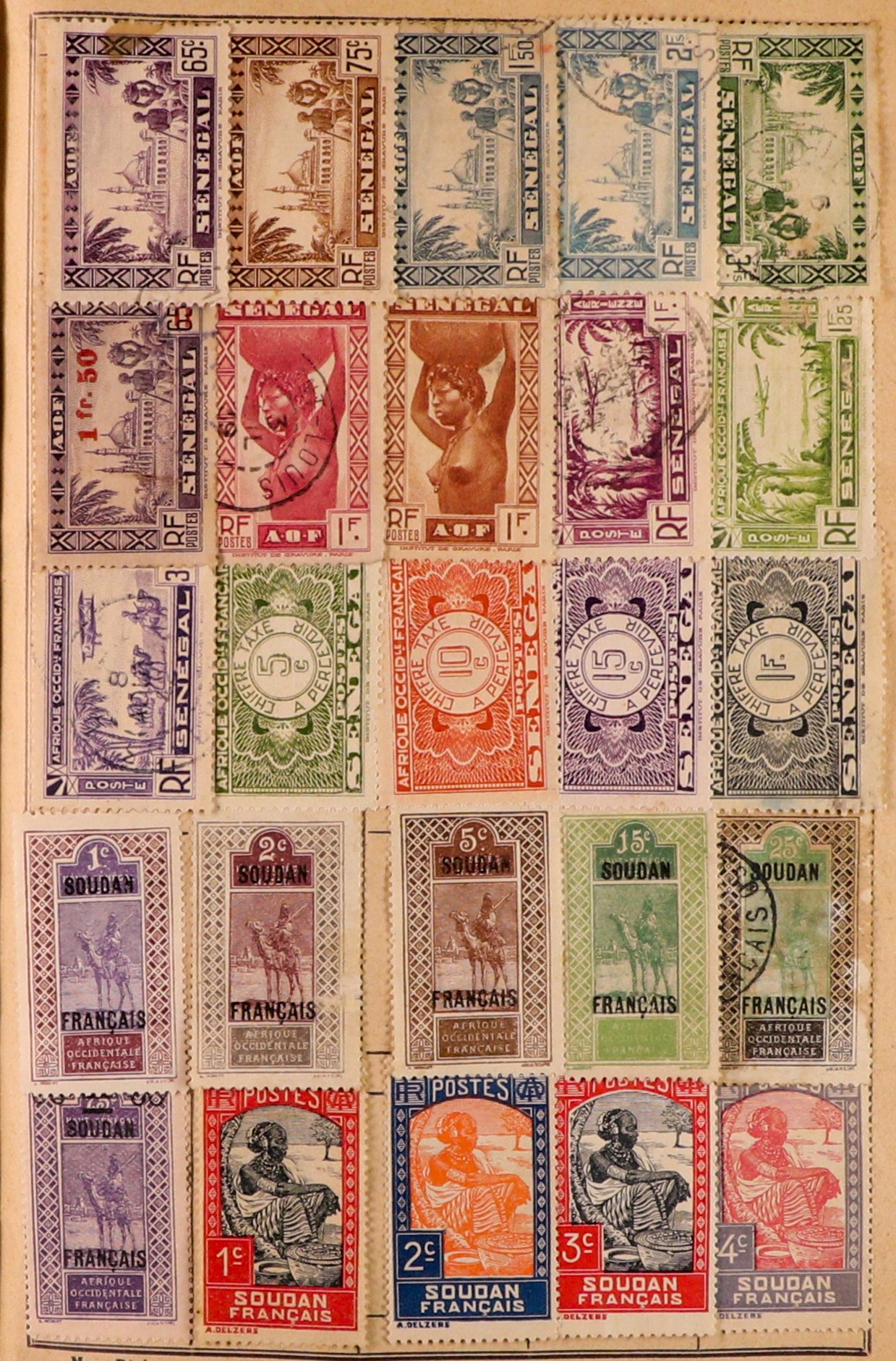 COLLECTIONS & ACCUMULATIONS WORLD RANGES 19th Century to 1940's mint & used stamps in ten unpriced - Image 22 of 35