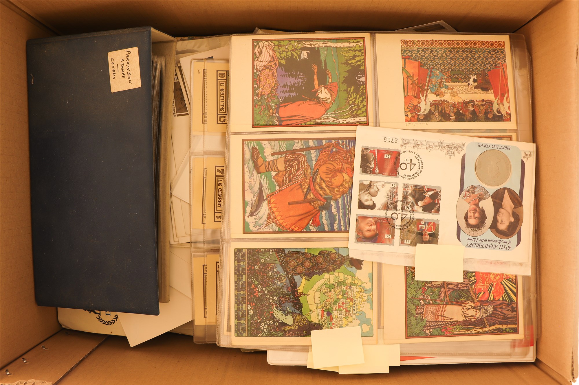 COLLECTIONS & ACCUMULATIONS LARGE CARTON OF WORLD WIDE COVERS includes 1970's Indonesia postal
