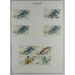 GERMANY WEST 2000 - 2004 SPECIALIZED COLLECTION of 1500+ mint, never hinged mint and used stamps,