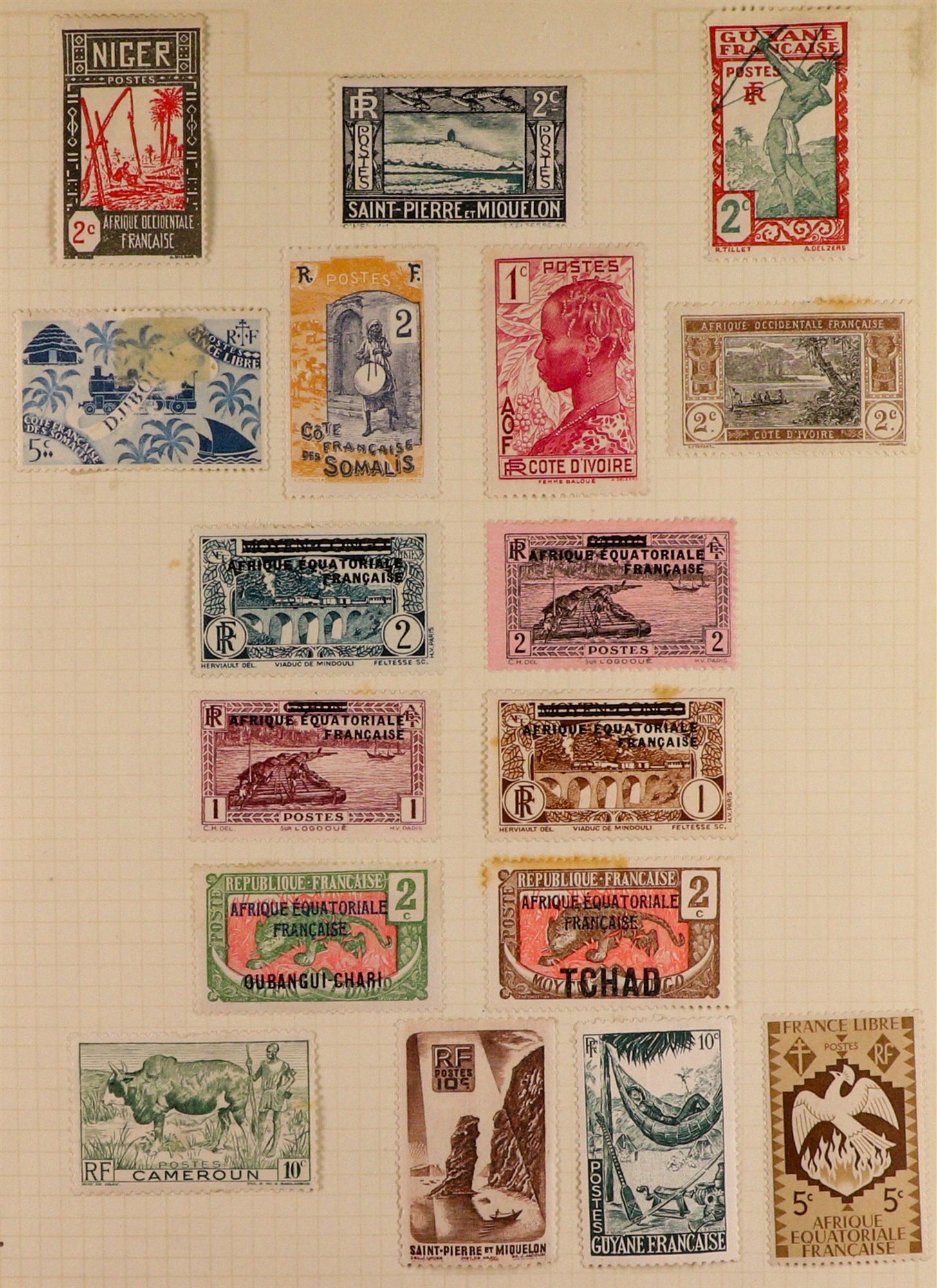 COLLECTIONS & ACCUMULATIONS WORLD COLLECTION 1840 to 1930's mint & used stamps in small well - Image 7 of 12