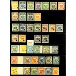 EL SALVADOR 1918 - 1933 'TIMBRE MUNICIPAL' REVENUE STAMPS collection of 180+ never hinged mint