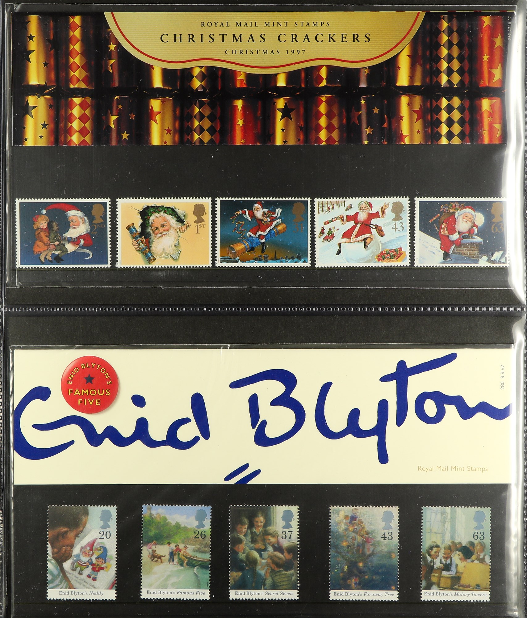 GREAT BRITAIN MOSTLY GREAT BRITAIN including 1970's-2000 presentation packs in albums, large blocks, - Image 5 of 25