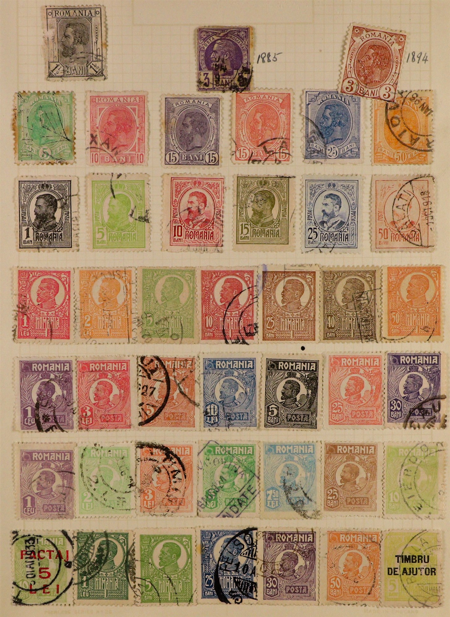 COLLECTIONS & ACCUMULATIONS WORLD COLLECTION 1840 to 1930's mint & used stamps in small well - Image 11 of 12