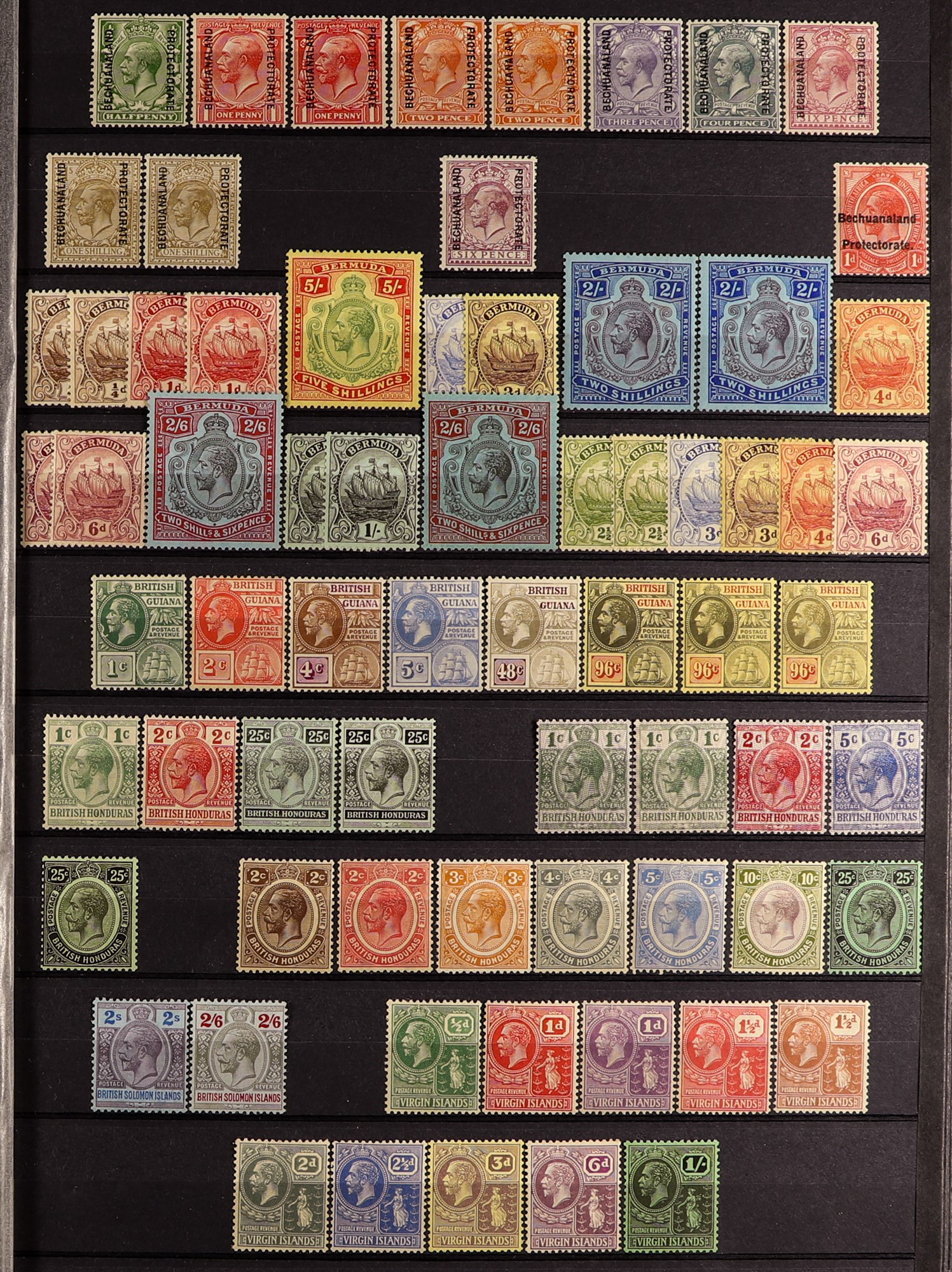 COLLECTIONS & ACCUMULATIONS COMMONWEALTH - KING GEORGE 5TH MINT COLLECTION of 750+ stamps on - Image 3 of 12