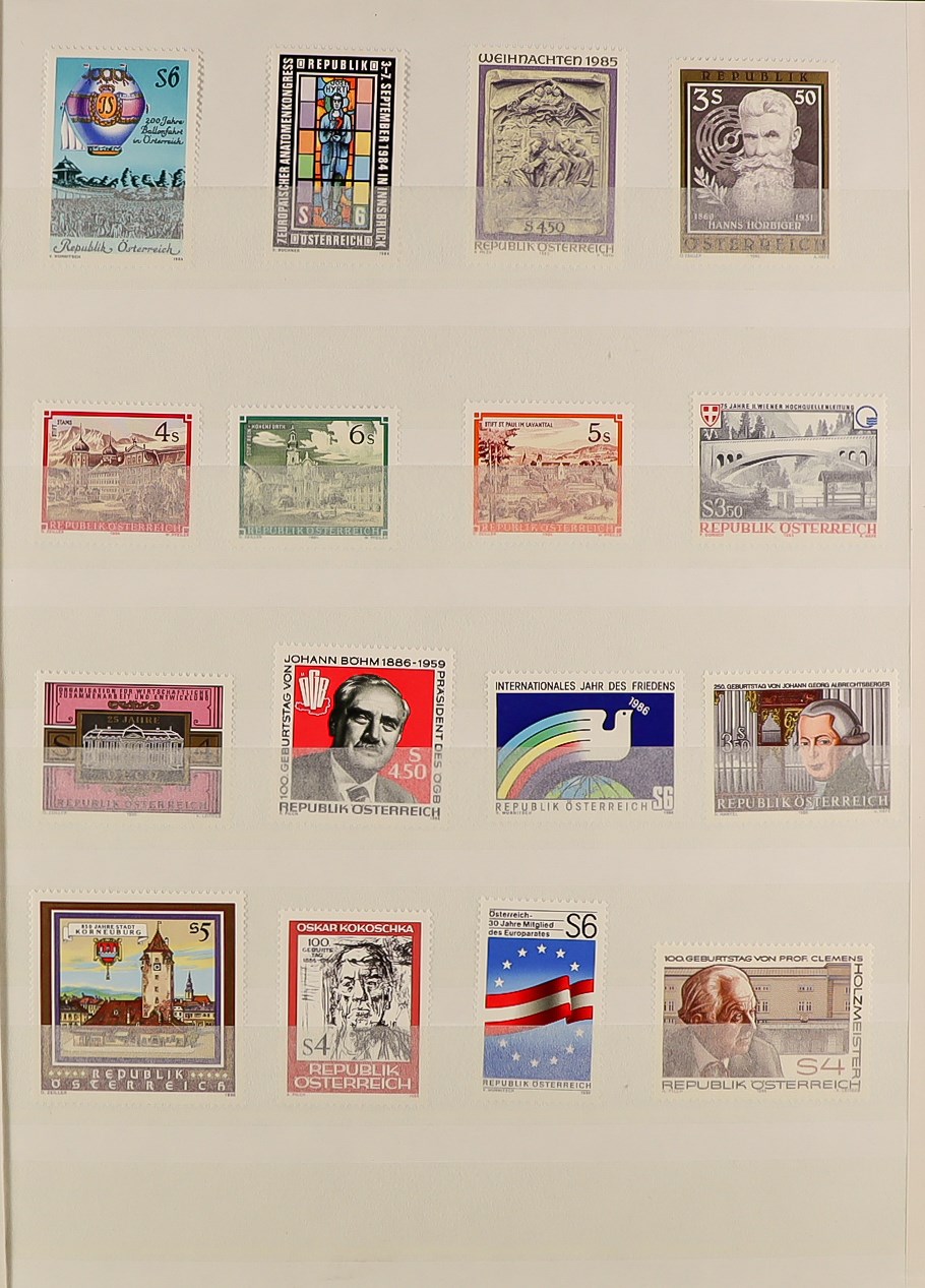 COLLECTIONS & ACCUMULATIONS WORLD WIDE MINT / NEVER HINGED MINT STAMPS in stock books, packets, - Image 16 of 17