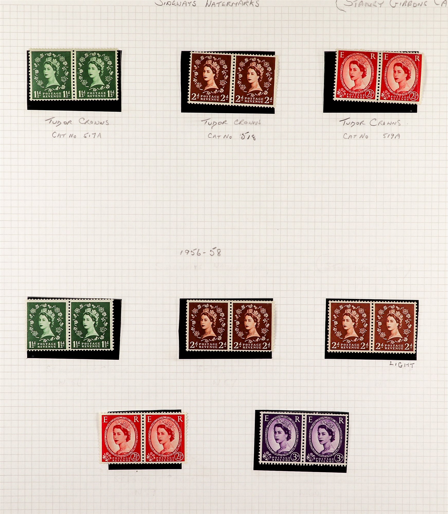 GREAT BRITAIN 1840 - 1970 COLLECTION in an album, incl. 1840 1d black, 2d blue, 1951 Festival high - Image 4 of 9